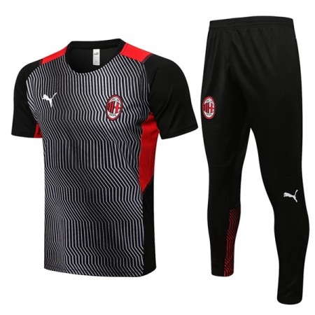 AC Milan Training Pelipaita Sarja 2022-23 Harmaa Musta
